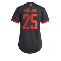 Bayern Munich Thomas Muller #25 Fotballklær Tredjedrakt Dame 2022-23 Kortermet